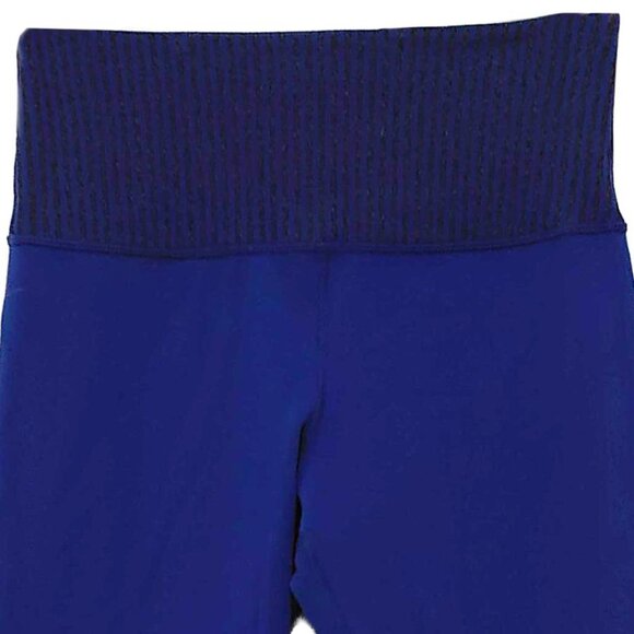Lululemon Wunder Under High Rise Limitless Blue Slope Stripe Limitless Black - Picture 8 of 10